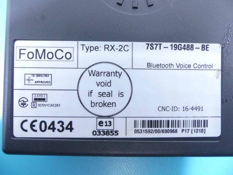 Блок керування модуль Ford Mondeo 7S7T-19G488-BE — фото деталі 5