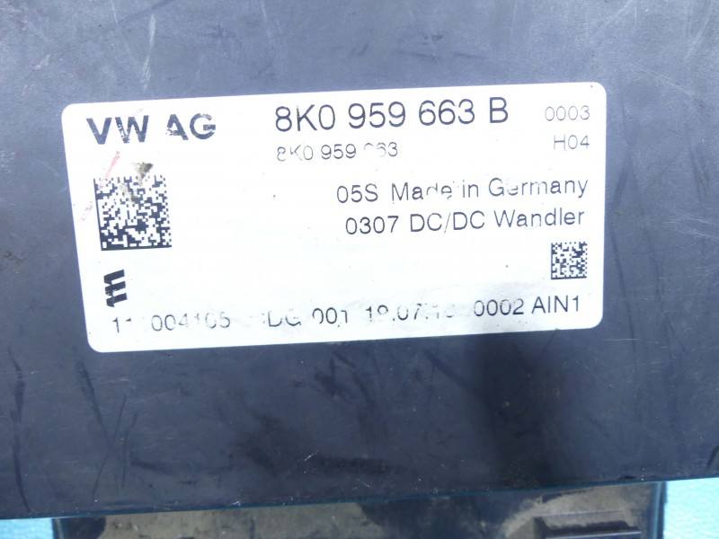 Блок керування модуль Seat Ibiza 8K0959663B — фото деталі 7