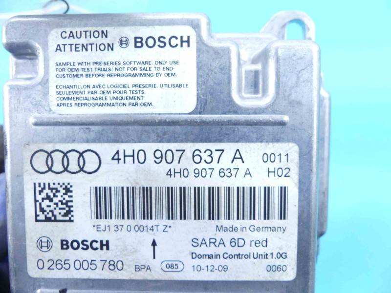Блок керування модуль Audi A8 D4 4H0907637A — фото деталі 4