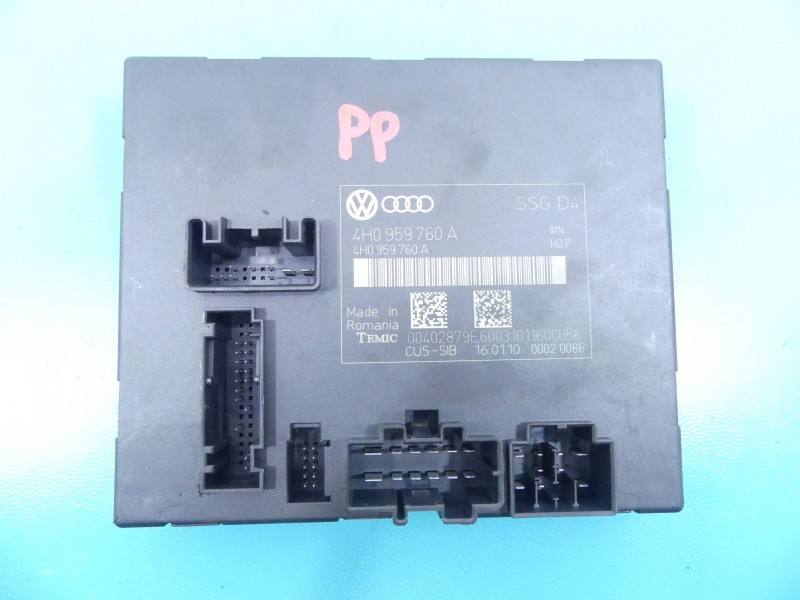 Блок керування модуль Audi A8 D4 4H0959760A