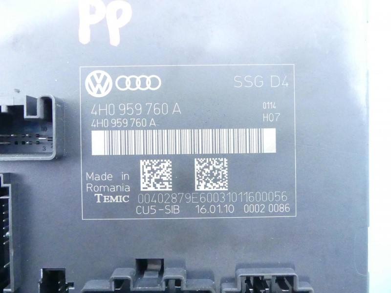 Блок керування модуль Audi A8 D4 4H0959760A — фото деталі 3