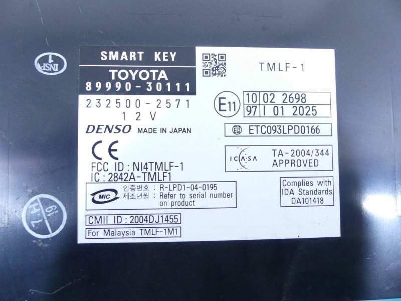 Блок керування модуль Lexus GS 89990-30111 — фото деталі 3