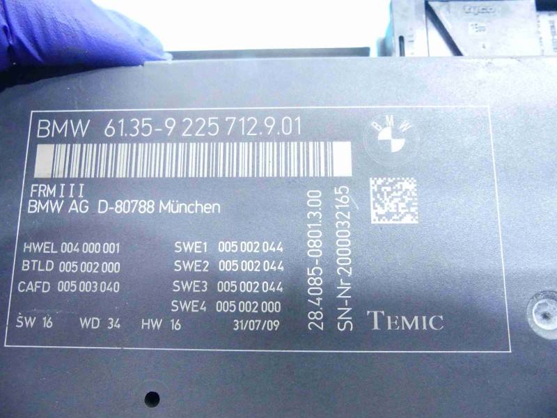 Блок керування модуль BMW 7 F01 9225712 — фото деталі 7