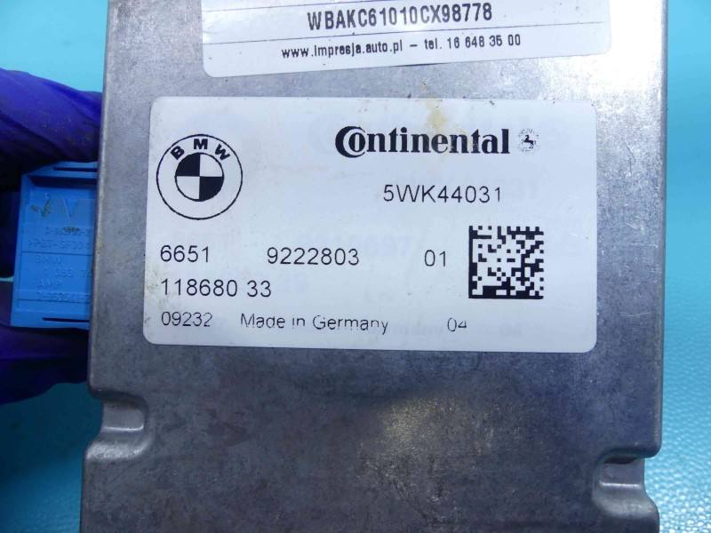 Блок керування модуль BMW 7 F01 9222803 — фото деталі 5