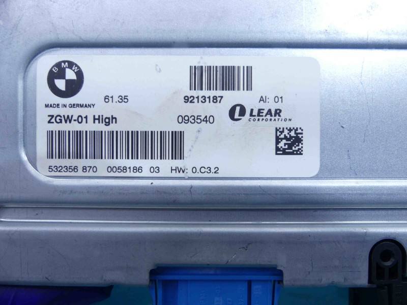 Блок керування модуль BMW 7 F01 9213187 — фото деталі 4