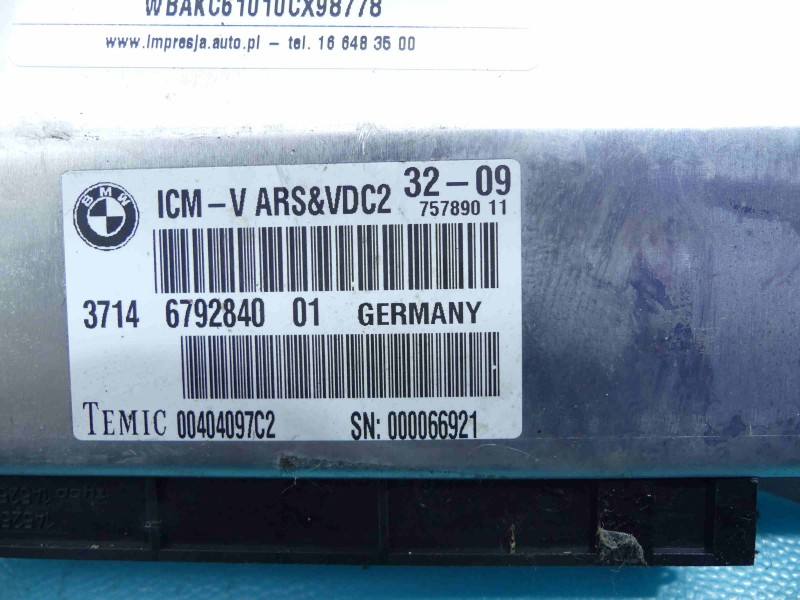 Блок керування модуль BMW 7 F01 6792840 — фото деталі 6