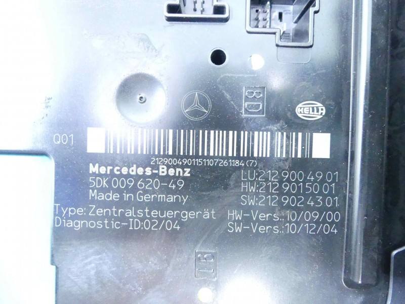 Блок керування модуль Mercedes E W212 2129004901 — фото деталі 5