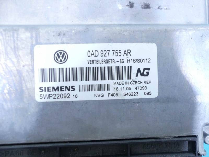 Блок керування модуль Volkswagen Touareg 0AD927755AR — фото деталі 2