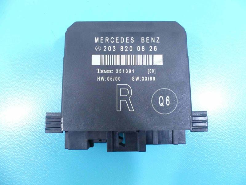 Блок керування модуль Mercedes C W203 2038200826 — фото деталі 2