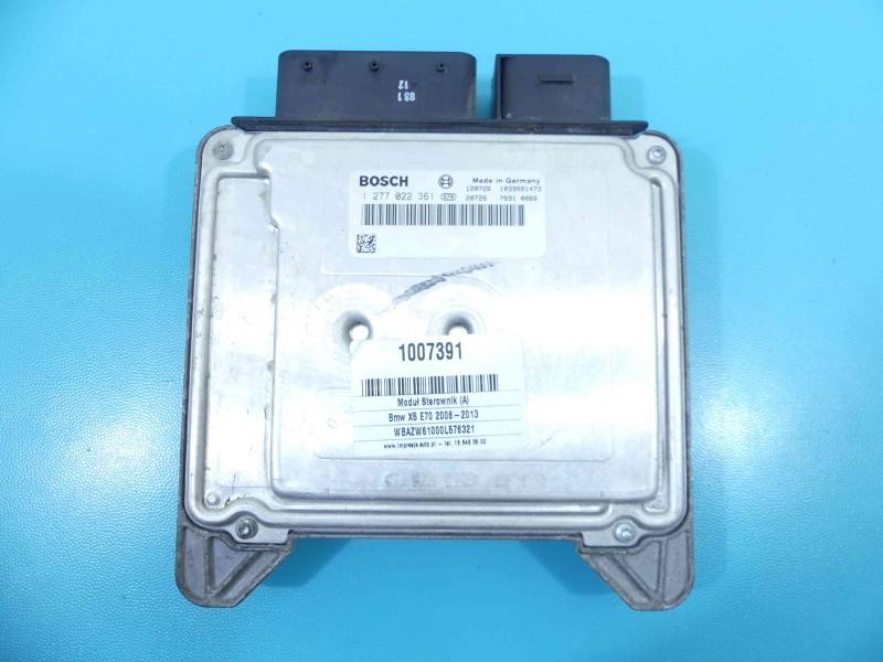 Блок керування модуль BMW X5 E70 1277022361 — фото деталі 4
