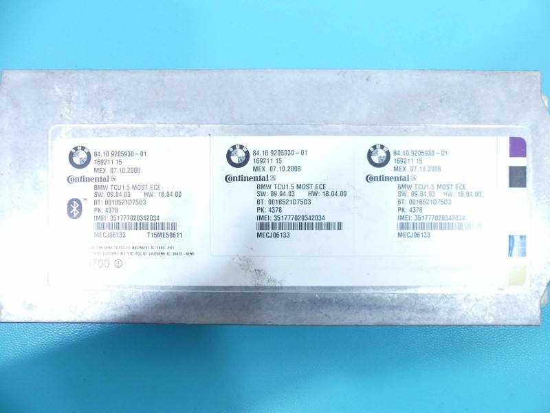 Блок керування модуль BMW 7 F01 9205930 — фото деталі 3