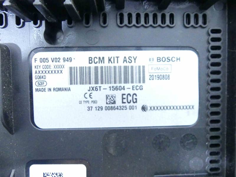 Блок керування модуль Ford Focus JX6T-15604-ECG — фото деталі 3