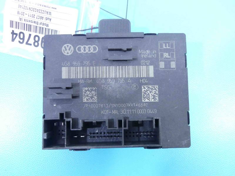 Блок керування модуль Audi A6 C7 4G8959795A — фото деталі 2