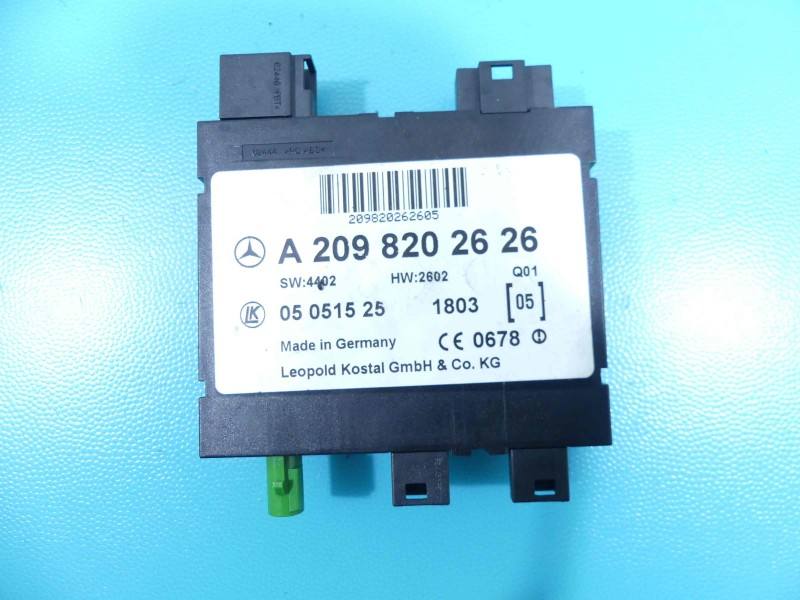 Блок керування модуль Mercedes CLK A2098202626