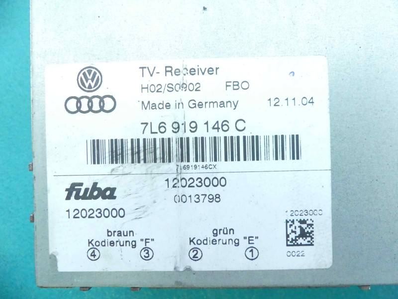 Блок керування модуль Volkswagen Touareg 7L6919146C — фото деталі 4
