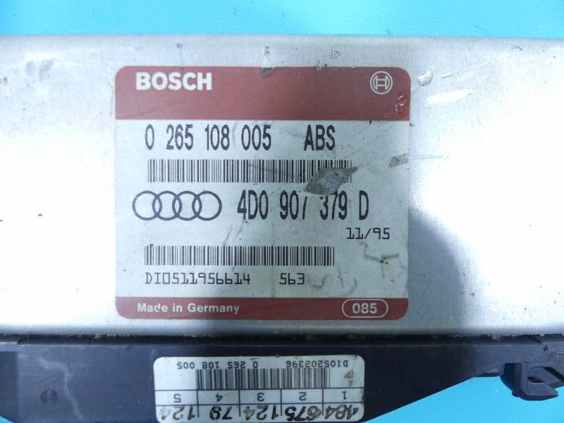 Блок керування модуль Audi A6 C4 0265108005 — фото деталі 3