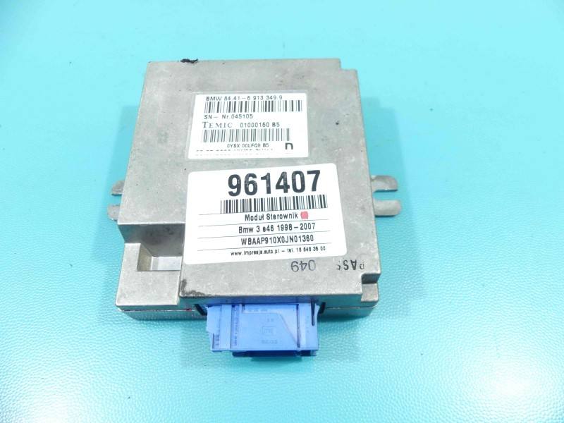 Блок керування модуль BMW 3 E46 6913349