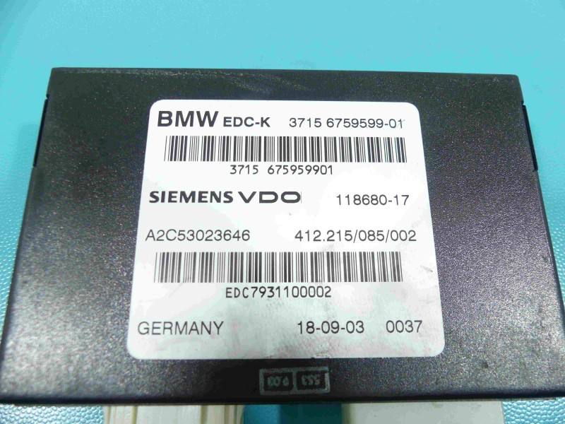 Блок керування модуль BMW 7 E65 6759599 — фото деталі 4