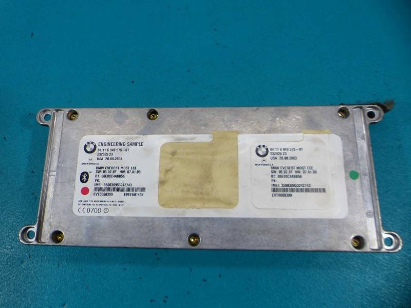Блок керування модуль BMW 5 E60 6940575 — фото деталі 3