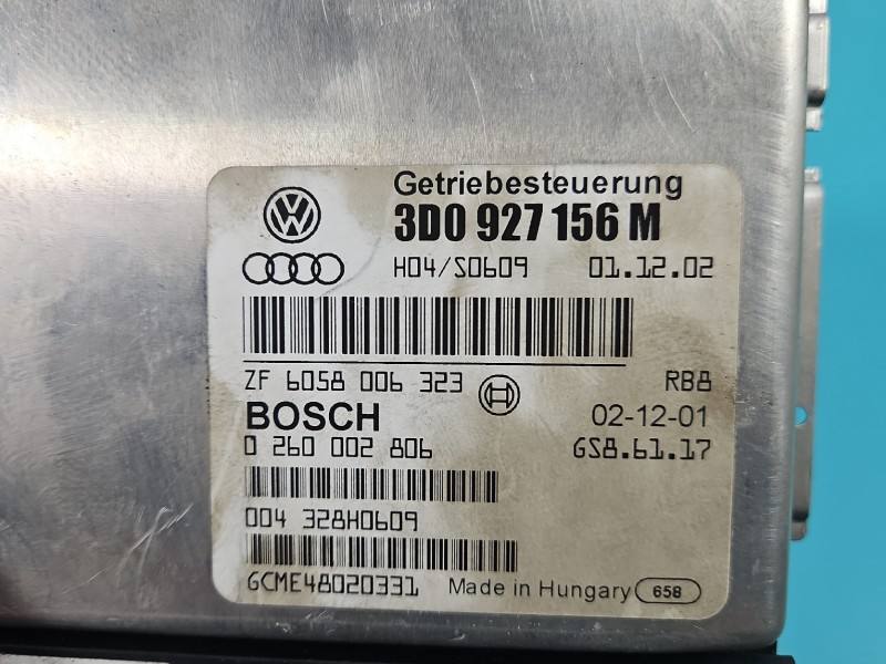 Блок керування АКПП Volkswagen Phaeton 3D0927156M — фото деталі 6