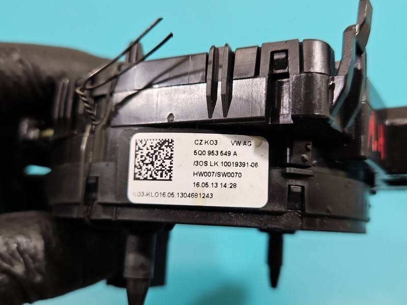 Шлейф керма Seat Leon 5Q0953549A — фото деталі 3