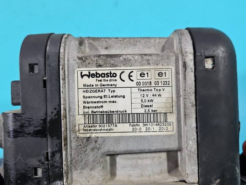 Автономний обігрівач Webasto Volkswagen Touran 1K0815065AQ — фото деталі 6