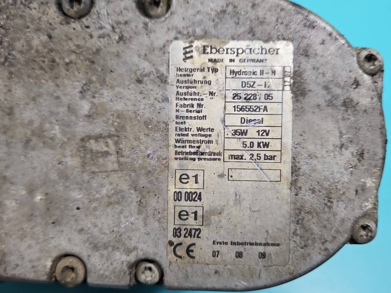 Автономний обігрівач Webasto Toyota Avensis T25 25228105 — фото деталі 8