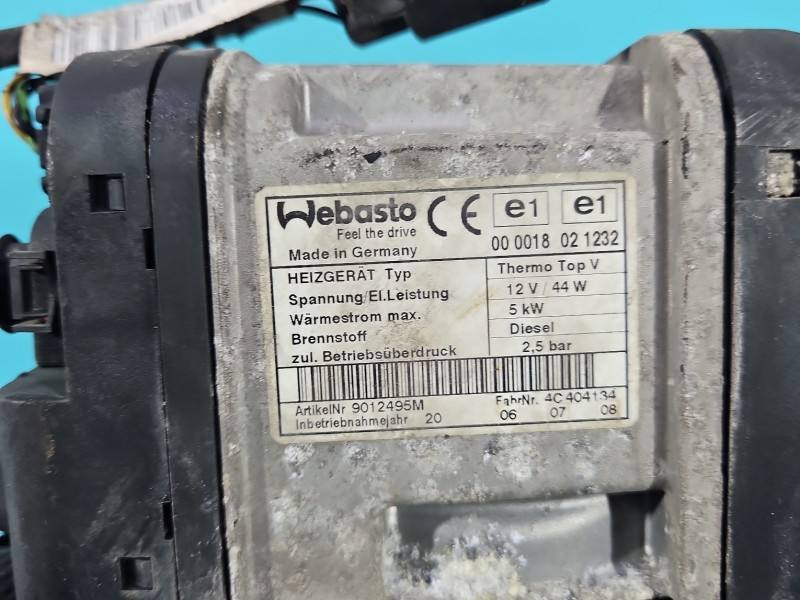 Автономний обігрівач Webasto Volvo S80 9012495M — фото деталі 8