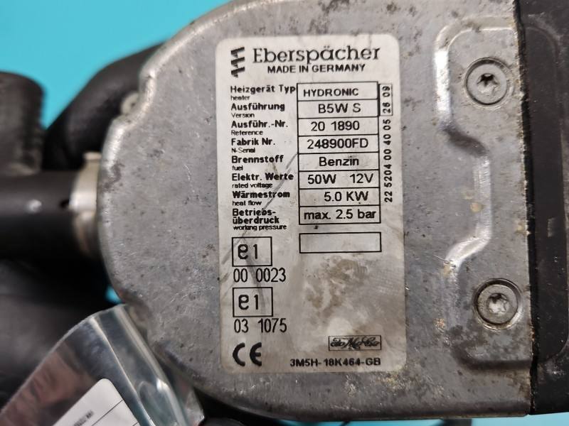 Автономний обігрівач Webasto Ford Focus B5WS — фото деталі 7
