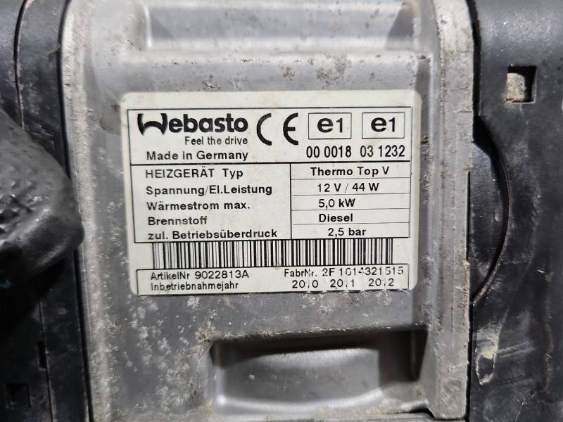 Автономний обігрівач Webasto Ford S-max 9022813A — фото деталі 9