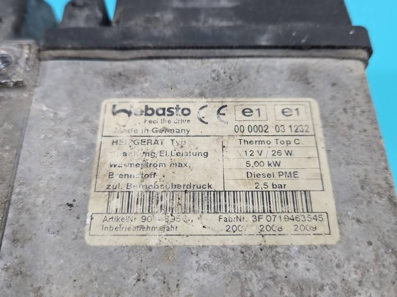 Автономний обігрівач Webasto Volkswagen Transporter T5 67889C — фото деталі 3