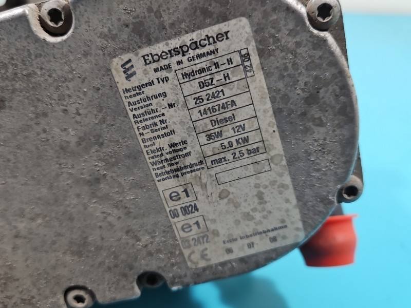 Автономний обігрівач Webasto Toyota Auris 141674FA — фото деталі 3
