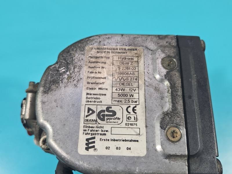 Автономний обігрівач Webasto Toyota Avensis T22 25226102 — фото деталі 6