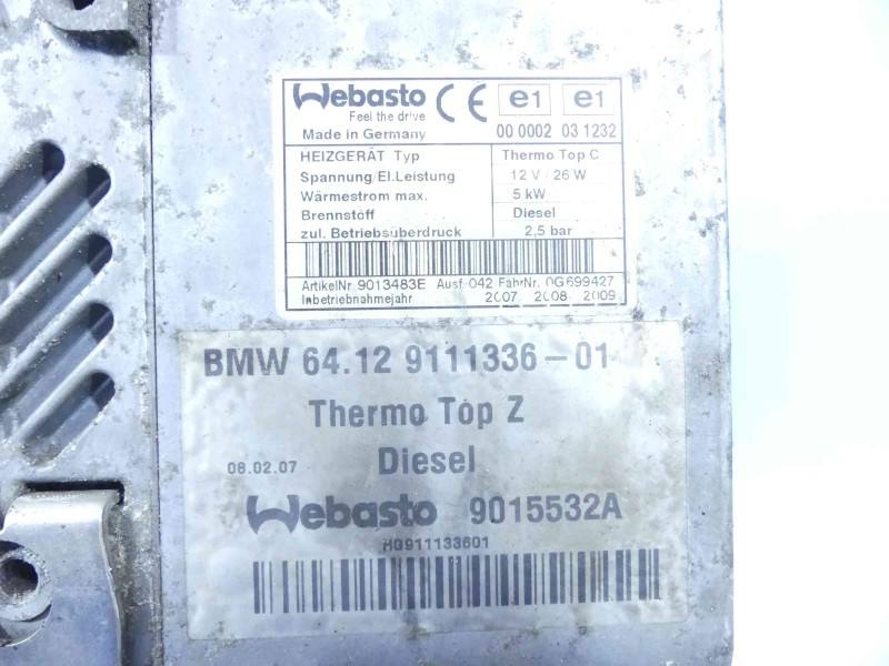Автономний обігрівач Webasto BMW 7 E65 64129111336-01 — фото деталі 3