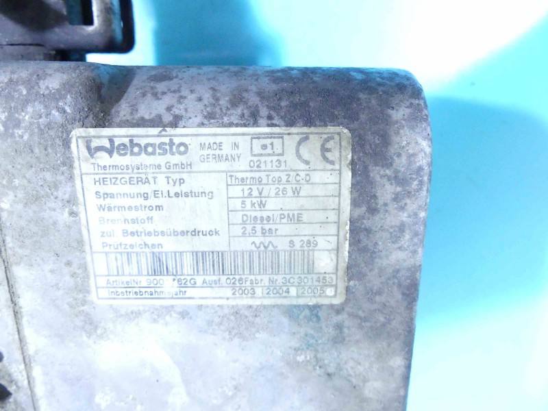 Автономний обігрівач Webasto Audi A8 D3 4E0815069D — фото деталі 11