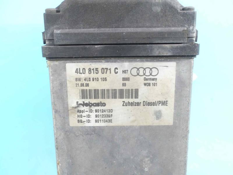 Автономный отопитель Webasto Audi Q7 4L0815071C — фото детали 8
