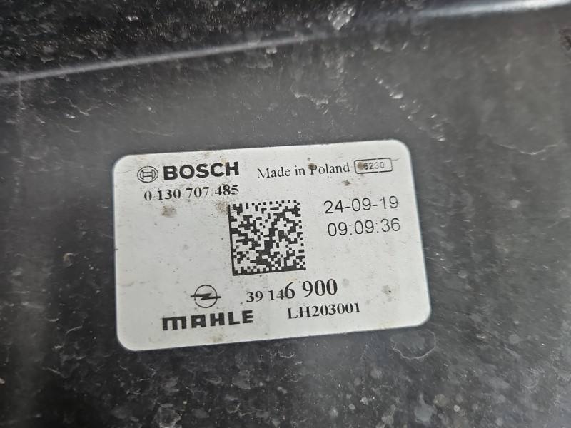 Вентилятор радіатора дифузор Opel Astra K 0130707485 — фото деталі 6