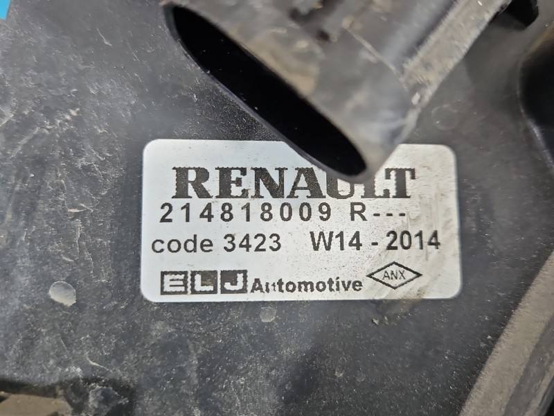 Вентилятор радиатора диффузор Renault Captur 214818009R — фото детали 4