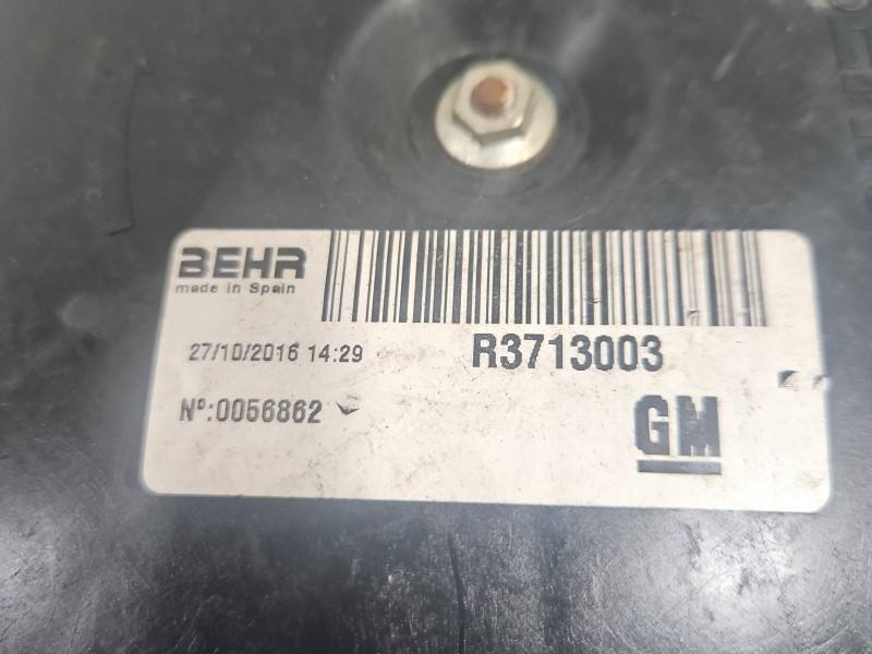 Вентилятор радіатора дифузор Opel Meriva B A09101170G-H — фото деталі 2