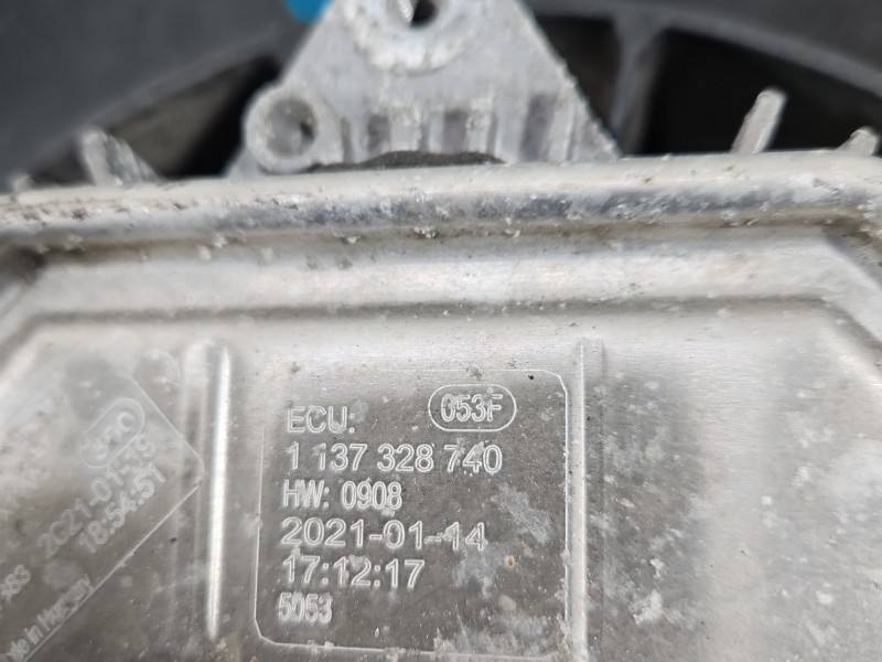 Вентилятор радіатора дифузор Opel Astra K 1137328740 — фото деталі 5