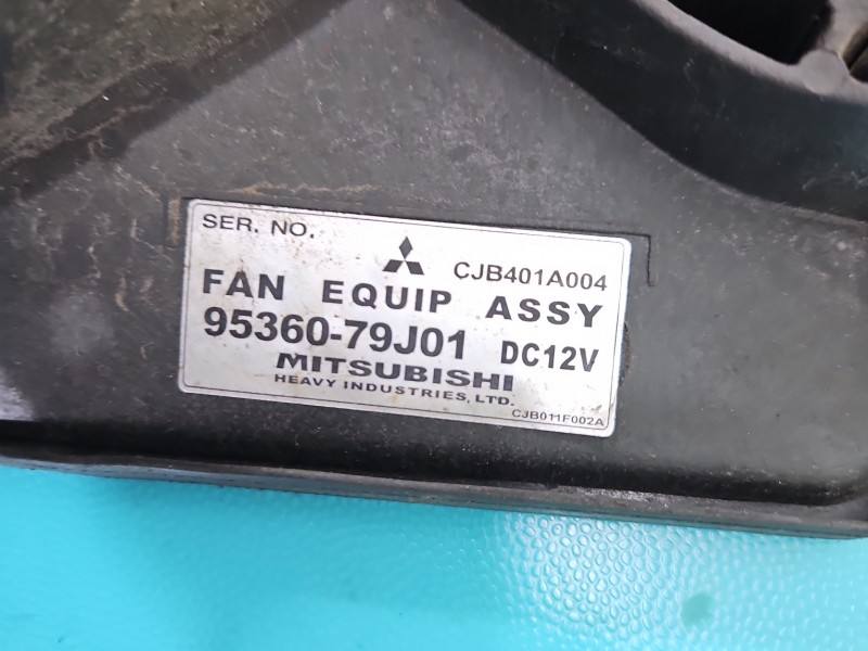 Вентилятор радиатора диффузор Suzuki Sx4 95360-79J01 — фото детали 3