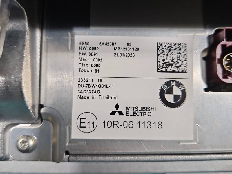 Монитор дисплей бортовой компьютер BMW IX3 G08 10R-0611318 — фото детали 9