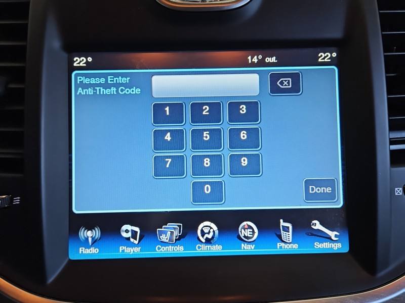 Монітор дисплей бортовий комп'ютер Lancia Thema 05064632AH — фото деталі 2