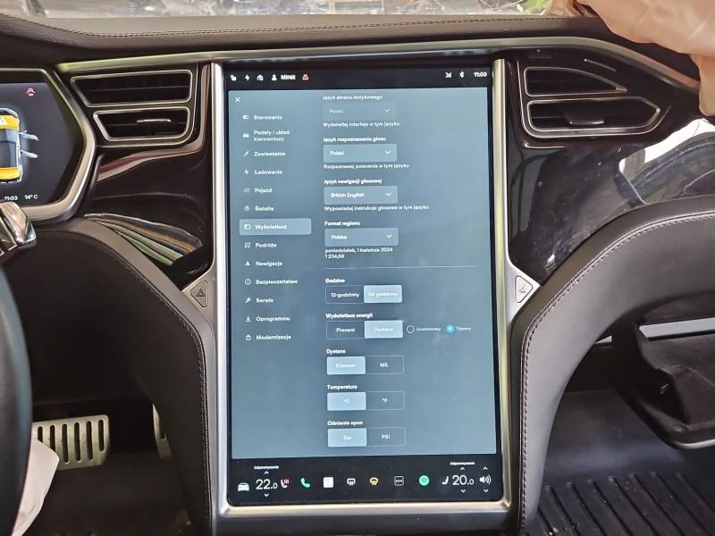 Монітор дисплей бортовий комп'ютер Tesla Model S 1004777-16-J