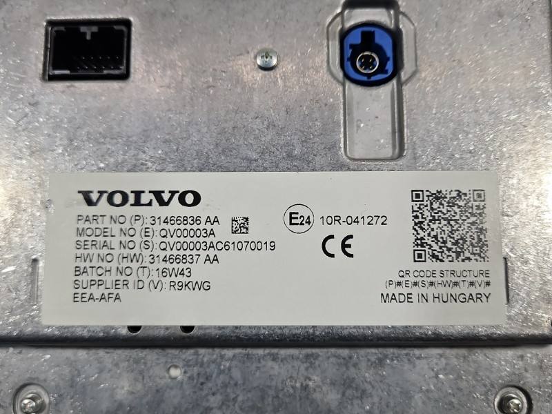 Монітор дисплей бортовий комп'ютер Volvo V90 31466836 — фото деталі 5