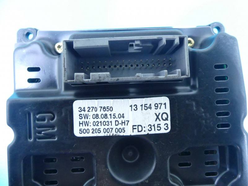 Монітор дисплей бортовий комп'ютер Opel Signum 13154971 — фото деталі 5