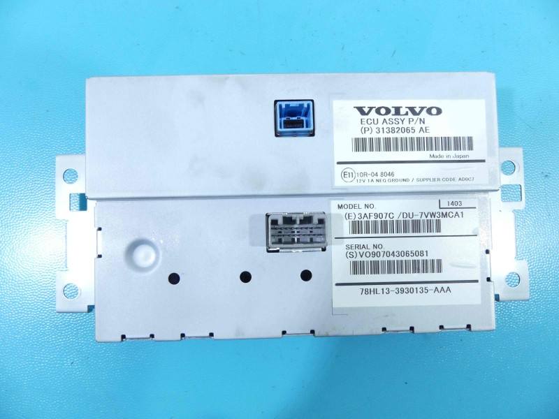 Монітор дисплей бортовий комп'ютер Volvo V60 31382065AE — фото деталі 3