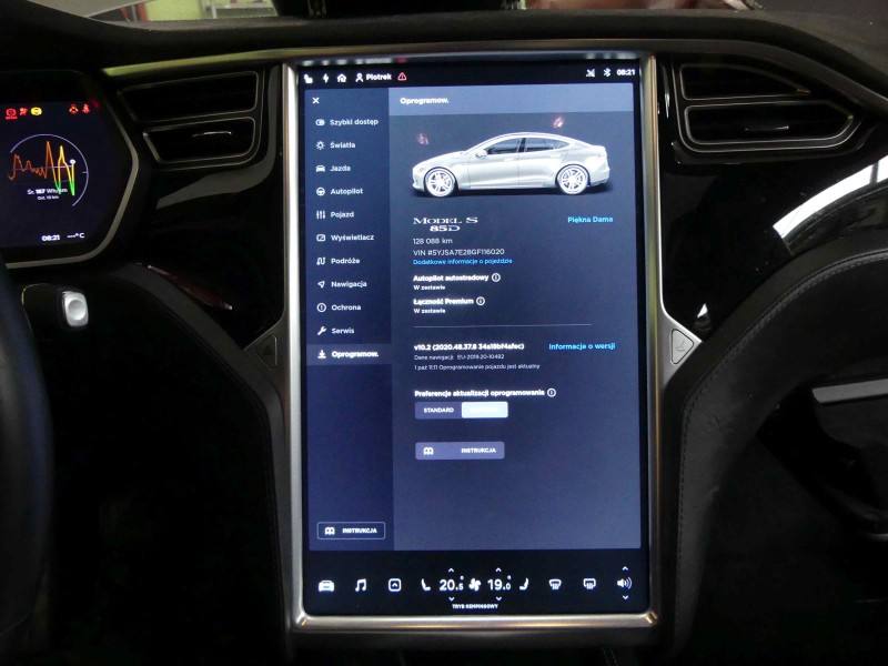 Монітор дисплей бортовий комп'ютер Tesla Model S 1045006-03-A