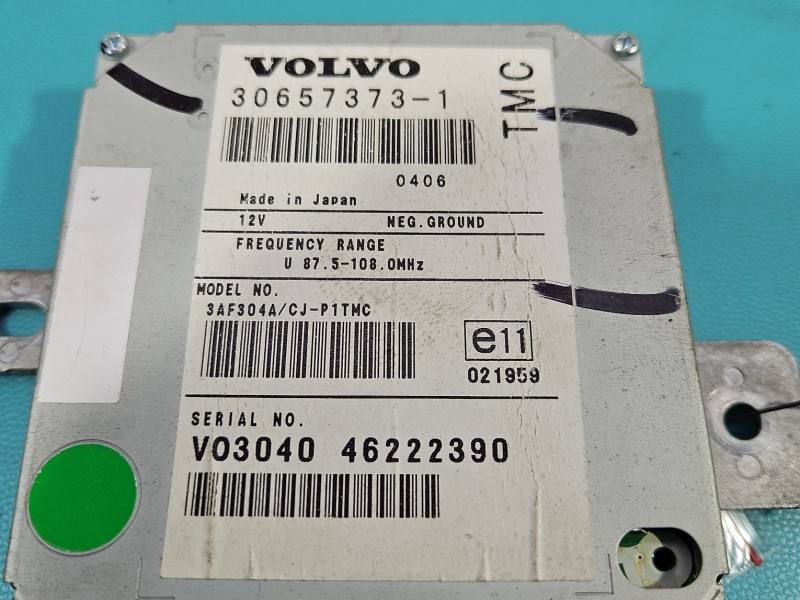 Аудиоусилитель усилитель звука Volvo V50 30657373 — фото детали 3