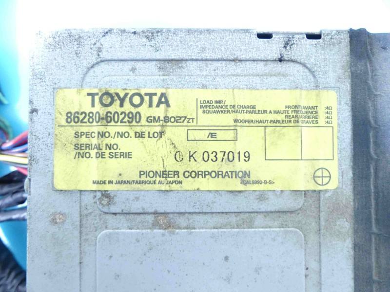 Аудіопідсилювач підсилювач звуку Toyota Land Cruiser 86280-60290 — фото деталі 5